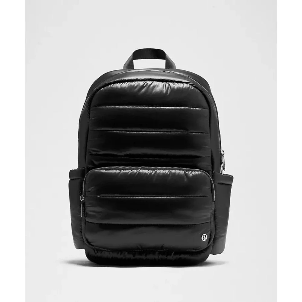Lululemon-Everywhere Backpack 22L Wunder Puff-Black